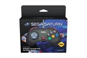 Spil tilbehør - Retro-Bit SEGA Saturn Pad - Grey - Wired Controller - Sega Saturn - 7350002936917