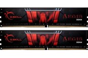 RAM - G.Skill AEGIS DDR4-3200 - 16GB - CL16 - Dual Channel (2 pcs) - Intel XMP - Sort - F4-3200C16D-16GIS
