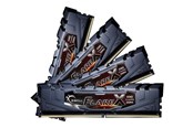 RAM - G.Skill Flare X DDR4-3200 - 64GB - CL16 - Quad Channel (4 pcs) - AMD Optimized - Sort - F4-3200C16Q-64GFX