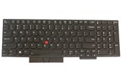 Tastatur - Lenovo Primax - Bærbar tastatur - til udskiftning - Amerikansk engelsk - Sort - 01YP789