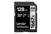 Hukommelseskort - Lexar Professional SILVER 1667x - 250MB/s - 128GB - LSD128CB1667
