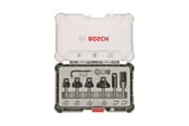 Værktøj - Bosch Bitsæt til fræsejern, 6 dele, Trim&Edging, skaft på 8 mm - 2607017469