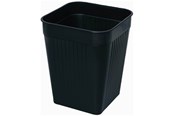 Skrivebordstilbehør - Bantex Orth Papirkurv 14 Liter, Sort - 100400352