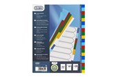 Lommer, Omslag & Registre - Oxford Fanekort Farvet A4 Pp 20 Faner - 100204757
