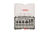 Bor & bits - Bosch Bitsæt til fræsejern, 6 dele, Trim&Edging, skaft på 6 mm - 2607017468