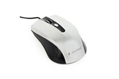 Mus - Gembird Wired optical mouse 4B-01 - Mus - Optisk - 4 knapper - Sølv - MUS-4B-01-BS