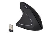 Mus - Inter-Tech Eterno KM-206L - Vertical mouse - 6 knapper - Sort - 88884102