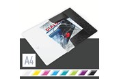 Mapper og Clipboards - Leitz 3-klap mappe  WOW PP A4 Sort - 45990095