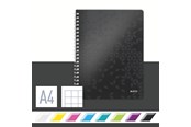 Blokke, Formularer & Notesbøger - Leitz Notesblok WOW PP A4 kvadreret 80 gram 80 ark - 46380095