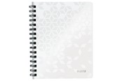 Blokke, Formularer & Notesbøger - Leitz Notesblok WOW PP A5 linjeret 80 gram 80 ark Hvid - 46390001