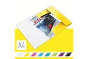 Mapper og Clipboards - Leitz 3-klap mappe WOW PP A4 Gul - 45990016
