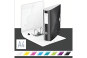 Brevordnere og Ringbind - Leitz Brevordner 180° Active WOW PP A4/80mm Sort - 11060095