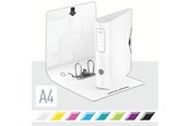 Brevordnere og Ringbind - Leitz Brevordner 180° Active WOW PP A4/80mm Hvid - 11060001