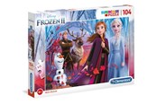 Puslespil - Clementoni 104 pcs. Puzzles Kids Frozen 2 - 27274