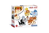 Puslespil - Clementoni My First Puzzles - Wild Animals - 20810