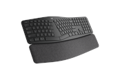 Tastatur - Logitech ERGO K860 Wireless Ergonomic - Tastatur - Nordisk - Sort - 920-009168