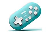 Spil tilbehør - 8BitDo Zero 2 - Pocket-size - Turquoise - Wireless Controller - Android - 6922621501121