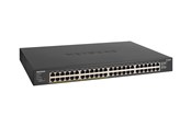 Switch - Netgear GS348PP - switch - 48 ports - unmanaged - rack-mountable - GS348PP-100EUS