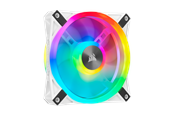 Kabinet Køler - Corsair iCUE QL120 RGB - White - Kabinet køler - 120mm - Hvid med RGB - 26 dBA - CO-9050103-WW
