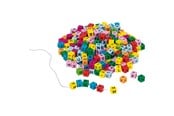 Trælegetøj - Goki Wooden Letter beads-color 300st. - 58908