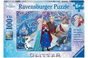 Puslespil - Ravensburger Disney Frozen-Glistening snow 100pcs. XXL - 136100