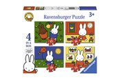 Puslespil - Ravensburger Miffy Puzzle 4in1 Floor - 69651