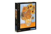 Puslespil - Clementoni Puslespil Van Gogh, Girasoli, 1000 brikker - 8005125314386