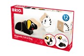 Babylegetøj - Brio 30269 Magnetisk gravhund og kat - 30269