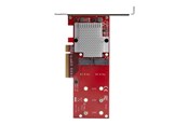 Harddisk - tilbehør - StarTech.com x8 Dual M.2 PCIe SSD Adapter - PCIe 3.0 - PCI Express M.2 SSD Adapter Card- For PCIe NVMe and PCIe AHCI M.2 SSDs - interface adapter - M.2 Card - PCIe 3.0 x8 - PEX8M2E2