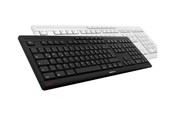 Tastatur - Cherry STREAM - Tastatur - Nordisk - Sort - JK-8500PN-2