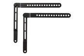 Vægbeslag, AV-Beslag & AV-Møbler - Nedis SBMT10BK - mounting kit (full-motion) - Max 10 kg - recommended for 65" - SBMT10BK