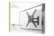 Vægbeslag, AV-Beslag & AV-Møbler - Nedis TVWM1530BK - wall mount (full-motion) - Max 30 kg - recommended for 55" - TVWM1530BK