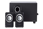 Højttalere - PC - Nedis - speaker system - for PC - 2.1 Kanal - CSPR10021BK