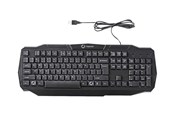 Tastatur - Nedis Gaming - Gaming Tastatur - Universal - Sort - GKBD100BKUS