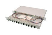 Netværkstilbehør - DIGITUS fibre-optic splice box - 1U - 19" - DN-96321-4