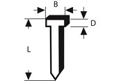 Værktøj - Bosch Søm type 47 - 2609200249