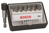 Bor & bits - Bosch Robust Line bitsæt M ekstra hård med 12+1 dele - 2607002563