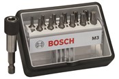Bor & bits - Bosch Robust Line bitsæt M ekstra hård med 12+1 dele - 2607002565