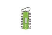Bor & bits - Bosch Skruetrækker bitsæt med karabinhage, 21 dele (lysegrøn) - 2607002823