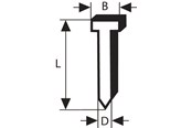 Værktøj - Bosch Undersænkhoved-stift SK64 63G - 2608200507