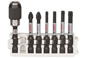 Bor & bits - Bosch Impact Control-skruetrækker bitsæt, 7 dele, 1xPH2;1xPZ2;1xT15;1xT20;1xT25;1xT30 - 2608522327