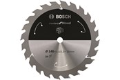 Rundsav - Bosch Standard for Wood-rundsavklinge til batteridrevne save 140x1,5/1x10 T24 - 2608837669