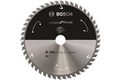 Rundsav - Bosch Standard for Wood-rundsavklinge til batteridrevne save 160x1,5/1x20 T48 - 2608837678