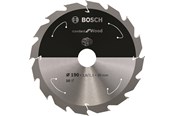 Rundsav - Bosch Standard for Wood-rundsavklinge til batteridrevne save 190x1,6/1,1x30 T16 - 2608837706