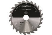 Rundsav - Bosch Standard for Wood-rundsavklinge til batteridrevne save 190x1,6/1,1x30 T24 - 2608837708
