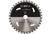Rundsav - Bosch Standard for Steel-rundsavklinge til batteridrevne save 160x1,6/1,2x20 T36 - 2608837749