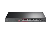 Switch - TP-Link TL-SL1226P 24-Port 10/100Mbps + 2-Port Gigabit Unmanaged PoE+ Switch - TL-SL1226P
