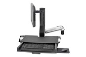 Skærmholder - Ergotron StyleView Combo Arm with Worksurface & Pan - 45-583-026