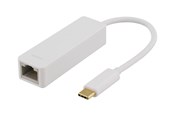 Netværksadapter (netkort, printserver mv.) - Deltaco USB 3.1 netværksadapter 1xRJ45 1xUSB-C - USBC-GIGA1