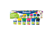 Hobby artikler - Pelikan Tempera Maling 25ml, 6 farver - 400141587